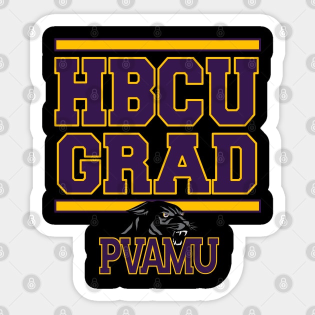 Prairie View A&M 1876 University Apparel Sticker by HBCU Classic Apparel Co